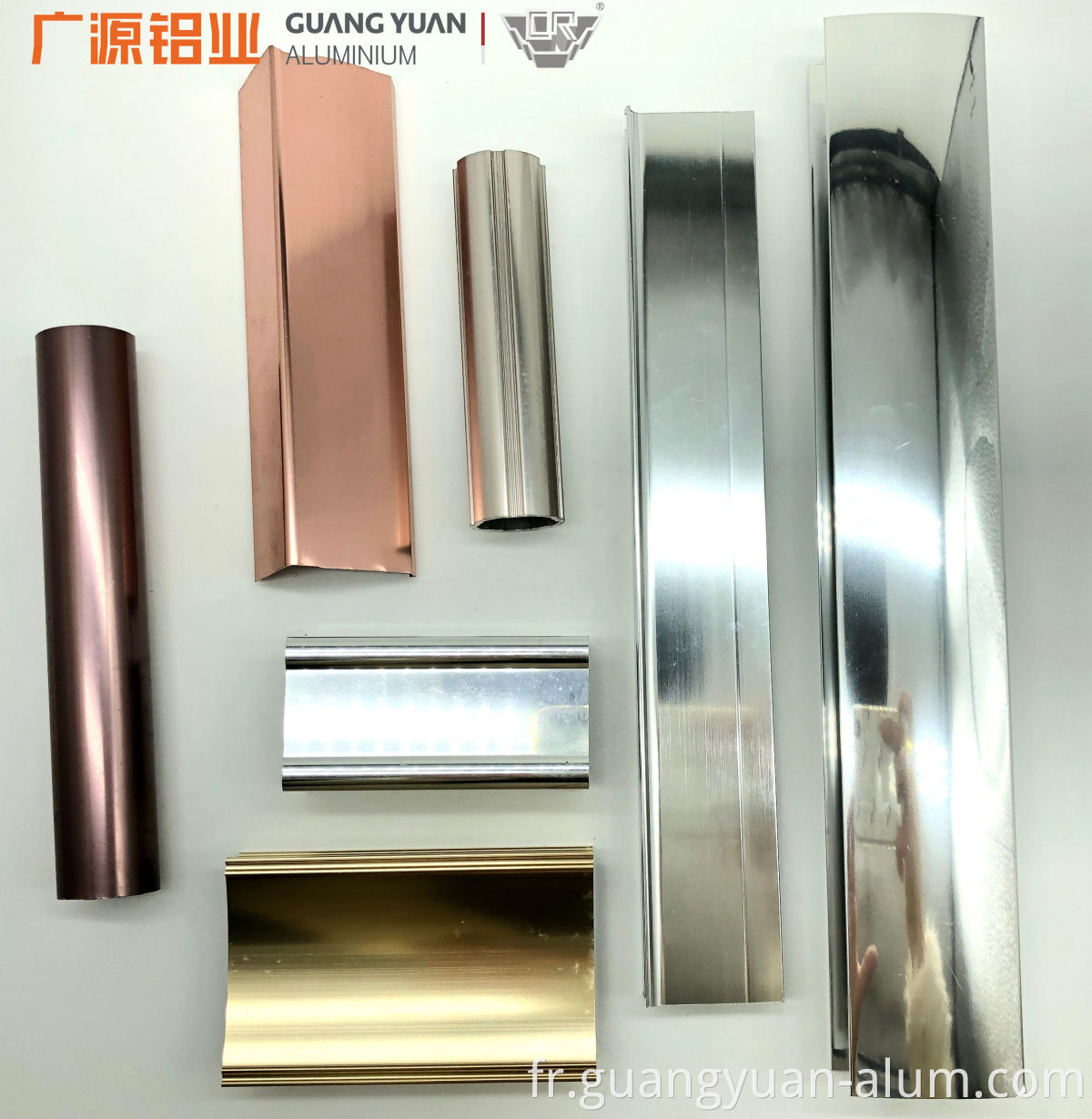 guangyuan aluminum co., ltd polished aluminium profile U shape aluminum profile shower aluminium profile